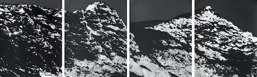 Lichteinfälle I-V, Camera Obscura Bernina, 30.3.2021, 09:30 © Guido Baselgia 